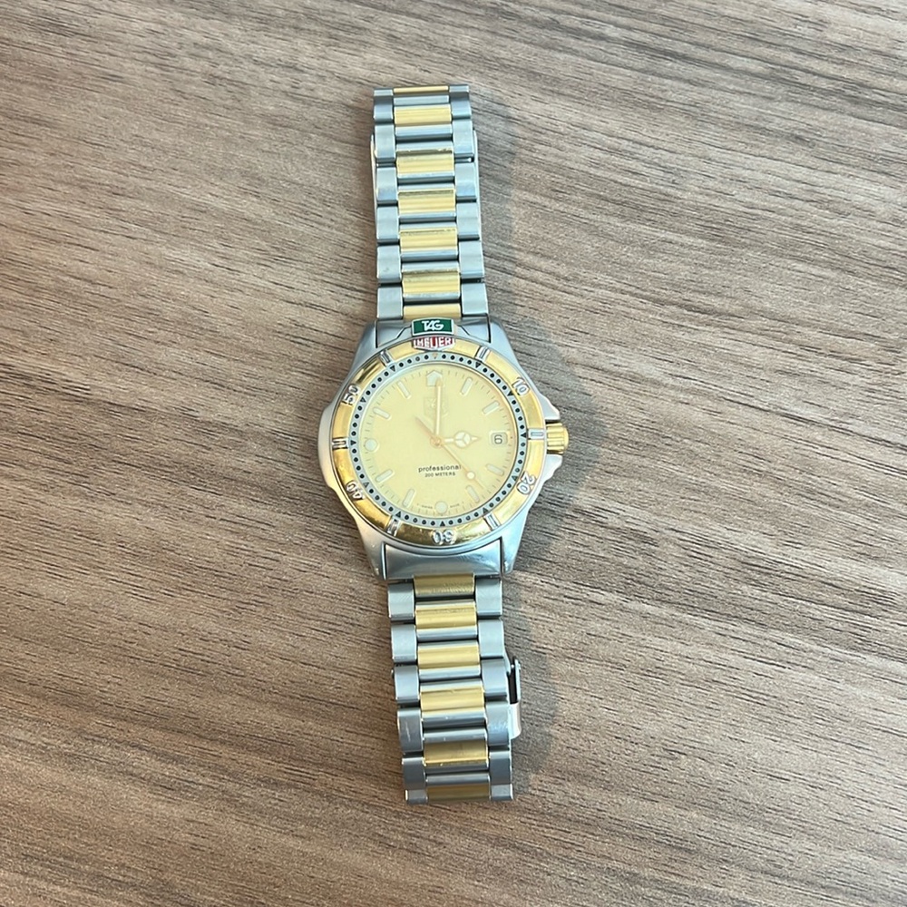 Tag Heuer Sapphire Crystal Stainless Steel Watch
